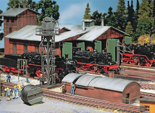 Faller 120146 HO Scale Sanding Facility -- 6 x 2-1/8" 1-1/2 x 1-1/2"