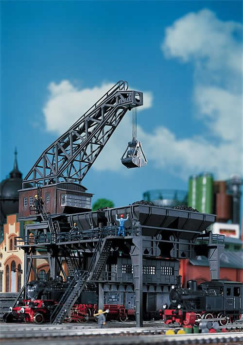 Faller 120148 HO Scale Coaling Station -- 13-3/8 x 10-3/4"