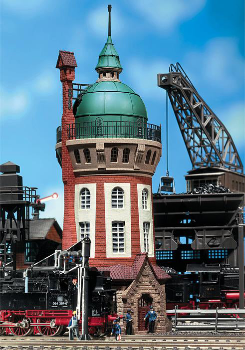 Faller 120166 HO Scale Bielefeld Water Tower -- 3-1/2 x 3-1/2 x 9-3/4" 9 x 9 x 24.5cm