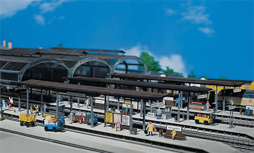Faller 120191 HO Scale Passenger Station Platform -- 11-7/8 x 1-7/8" 30.2 x 4.8cm