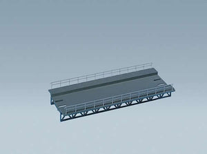 Faller 120474 HO Scale Bridge Track Bed for Marklin C-Track -- Straight 7-1/2" 18.9cm Tall (Use w/#470, 471 sold separately)