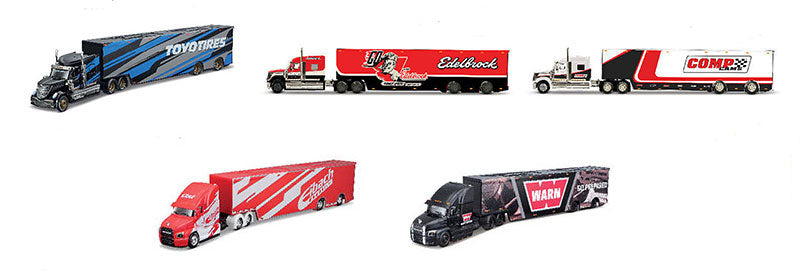 Maisto 12418-CASE 1/64 Scale Custom Haulers 12-Piece Factory Sealed non-returnable CASE Note: