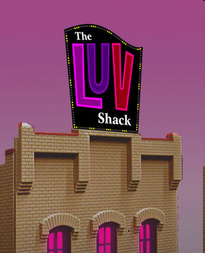 Miller Engineering 4482 N The Luv Shack Billboard