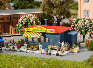 Faller 130560 HO Scale Florist Shop -- Kit - 4-5/16 x 1-5/8 x 2-3/16" 11 x 4.1 x 5.5cm