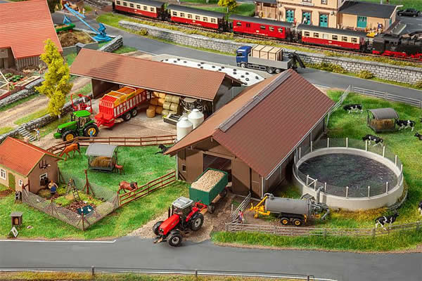 Faller 130574 HO Scale Agricultural Farm -- Kit