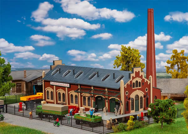 Faller 130885 HO Scale Langenbach Porcelain Factory -- Kit - 34 x 27 x 27.5cm