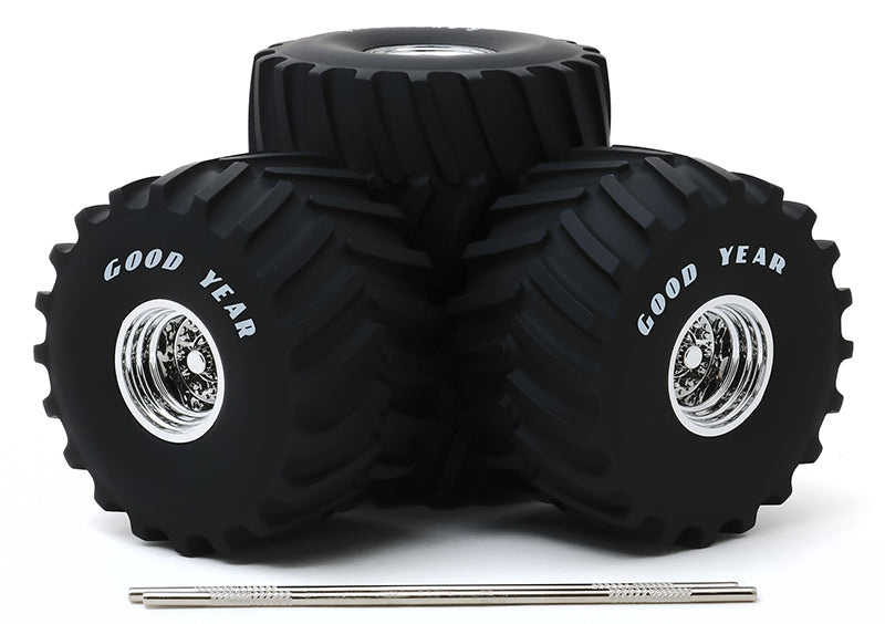 Greenlight 13547 1/18 Scale Goodyear - 66-Inch Monster Truck Wheel and Tire