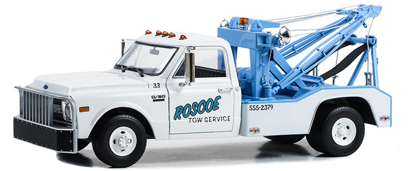 Greenlight 13684 1/18 Scale Roscoe Tow Service - 1969 Chevrolet C-30 Dually