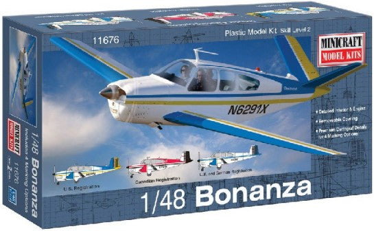 Minicraft 11676 1/48 Bonanza Aircraft