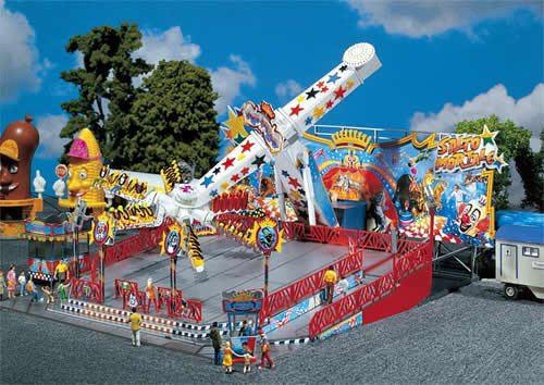Faller 140428 HO Scale Salto Mortale Ride - Kit -- 9-7/8 x 9-7/16 x 6-11/16" 25 x 24 x 17cm