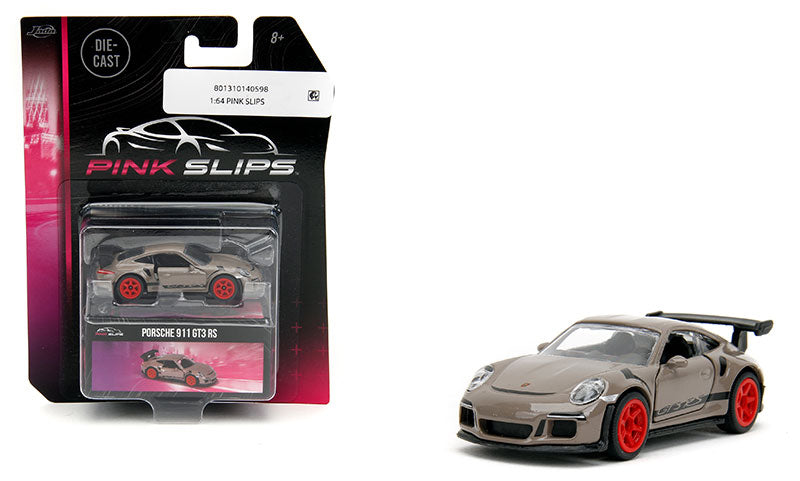 Jada Toys 14059-W1GT-D 1/64 Scale Porsche 911 GT3 RS Pink Slips
