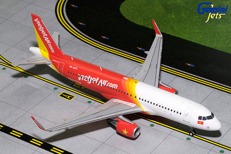 Gemini Jets 1/200 G2VJC711 Gemini200 Vietjet A320S 1/200 Reg#Vn-A671