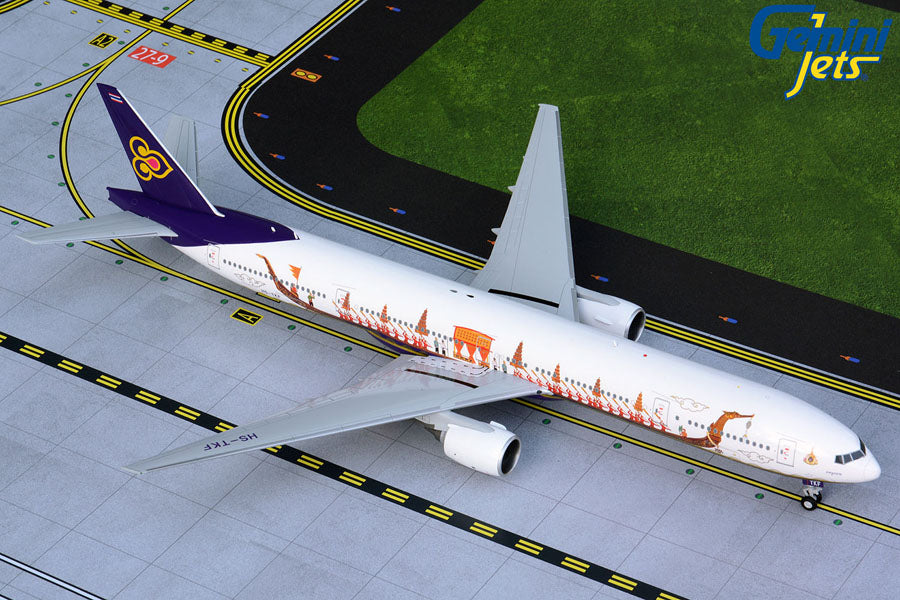 Gemini Jets 1/200 G2THA875 Gemini200 Thai 777-300 1/200 Royal Barge (**)