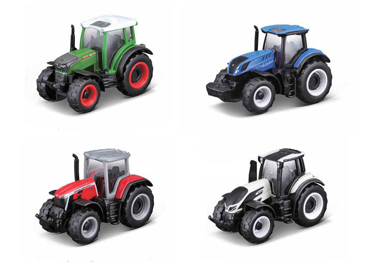 Maisto 15530-CASE 1/64 Scale Mini Work Machines Tractors