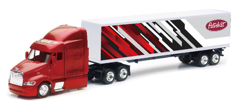 New-Ray 15553D 1/43 Scale Peterbilt 387 Tractor and 40' Container