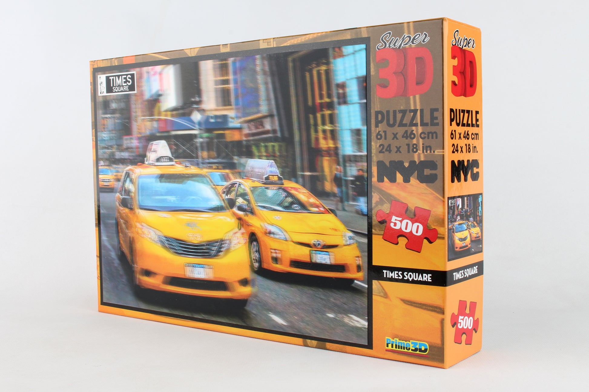 Daron Prime 3D PD10111 Nyc Times Square 3D Puzzle - 500 Pieces