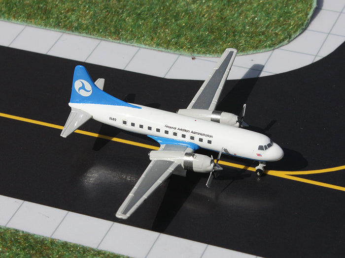 Gemini Jets 1/400 GJ1173 Gemini Faa Cv580 1/400 Reg#N49