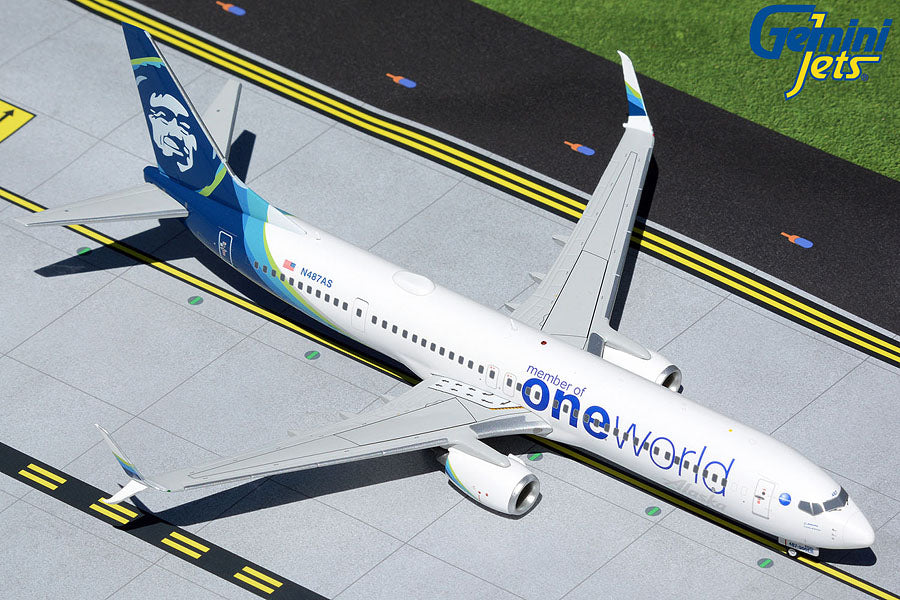 Gemini Jets 1/200 G2ASA1015 Gemini200 Alaska 737-900Er 1/200 Oneworld Reg#N487As