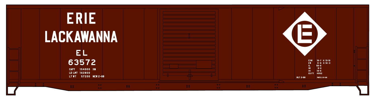 Accurail 5724 50' Youngstown Steel Box El