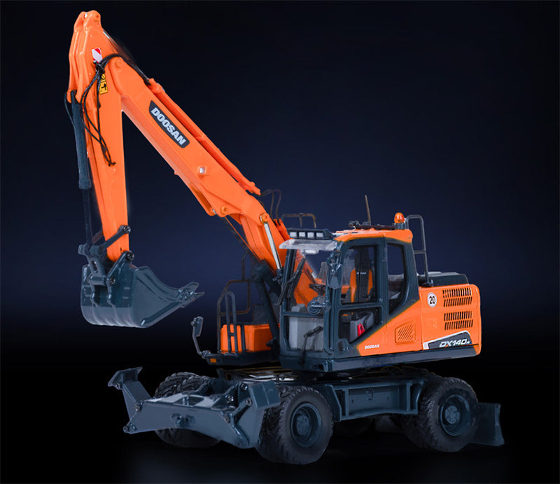 IMC 16-1009 1/50 Scale Doosan DX140W Wheeled Excavator