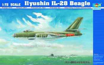 Trumpeter 1604 1/72 Ilyushin IL28 Beagle Aircraft