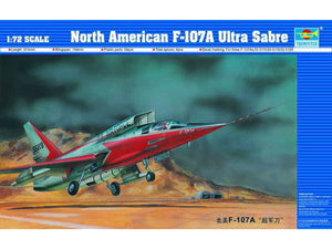 Trumpeter 1605 1/72 F107A Ultra Sabre Prototype Aircraft