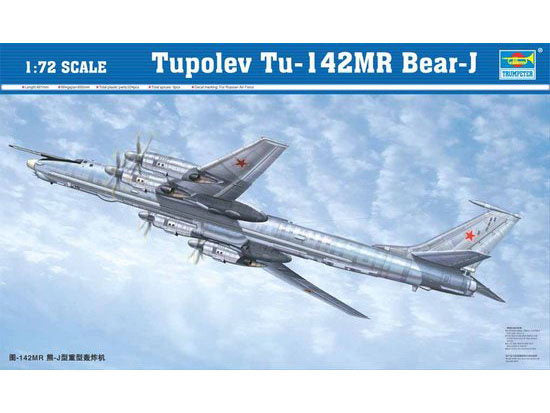 Trumpeter 1609 1/72 Tupolev Tu142MR  Bear J Russian Bomber