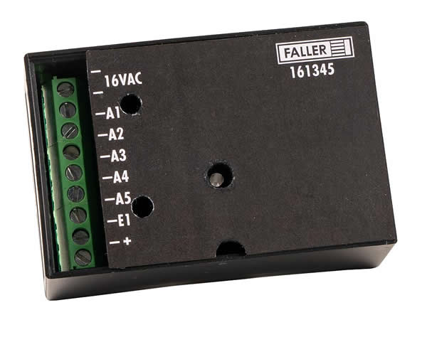 Faller 161345 HO Scale Digital Radio Extension Module - Car System -- 5 Outputs