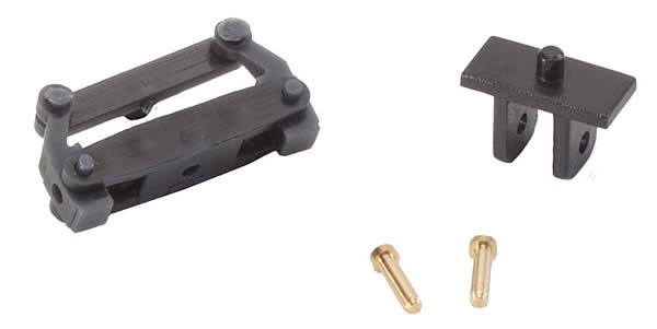 Faller 163052 HO Scale Front Axle Steering Mechanism Without Wheels - Assembled - Car System -- Fits Autos, Sprinter Vans, SUVs, 12mm, Less Magnet Steering Bar