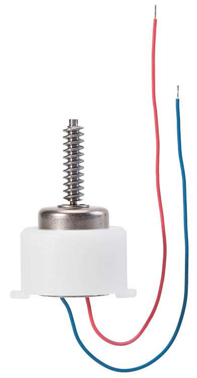 Faller 163304 All Scale Can Motor w/Worm - Car System -- 3/8" 10mm Diameter, Module 0.3