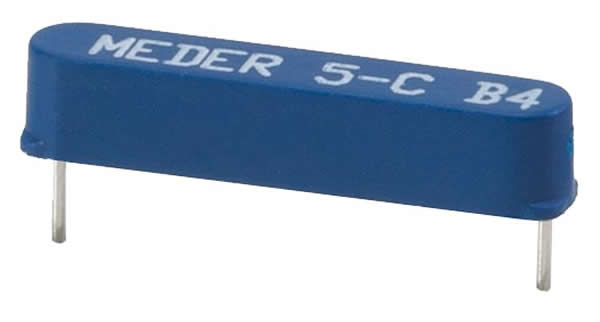 Faller 163454 All Scale Reed Switch - Car System -- Blue, MK06-5-C