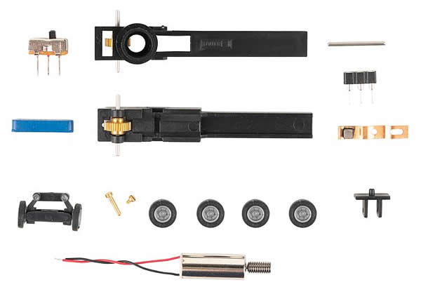 Faller 163710 N Scale Conversion Chassis for Trucks and Buses - Car System -- Kit without Batteries