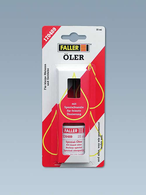 Faller 170489 All Scale Special Oiler -- 5/6oz 25mL