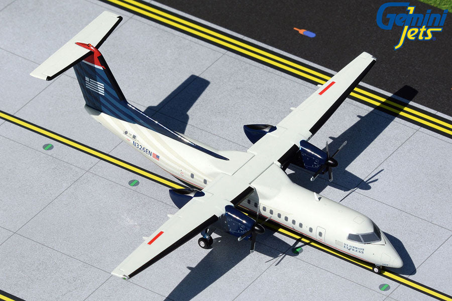 Gemini Jets 1/200 G2USA854 Gemini200 Usairways Express Dash8-300 1/200 Reg#N326En