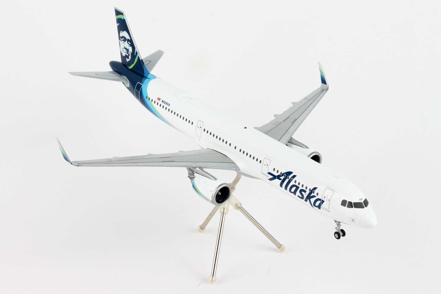 Gemini Jets 1/200 G2ASA835 Gemini200 Alaska A321Neo 1/200 Reg#N928Va (**)