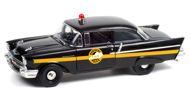 Highway 61 18027 1/18 Scale Kentucky State Police - 1957 Chevrolet 150 Sedan