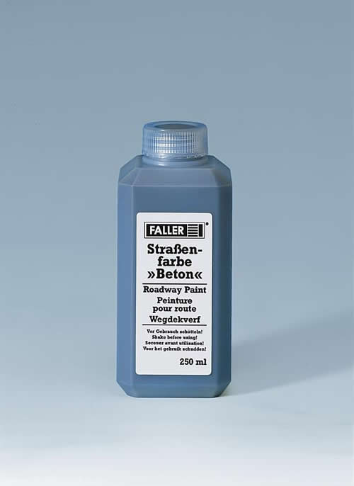 Faller 180507 All Scale Concrete Paint -- Roadway Paint for Faller Car System