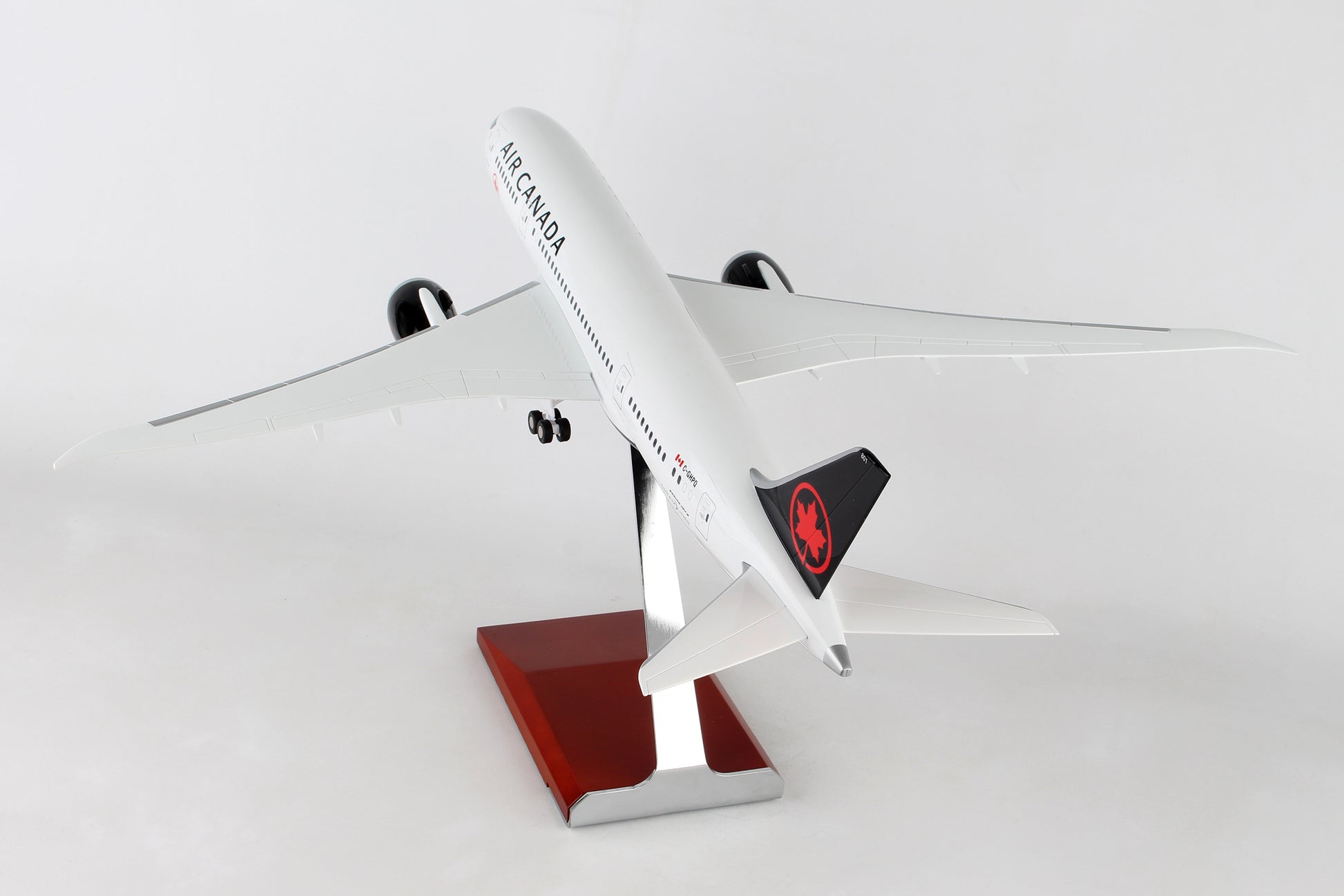 Skymarks Supreme SKR8905 Skymarks Air Canada 787-8 1/100 W/Wood Stand & Gear New Live