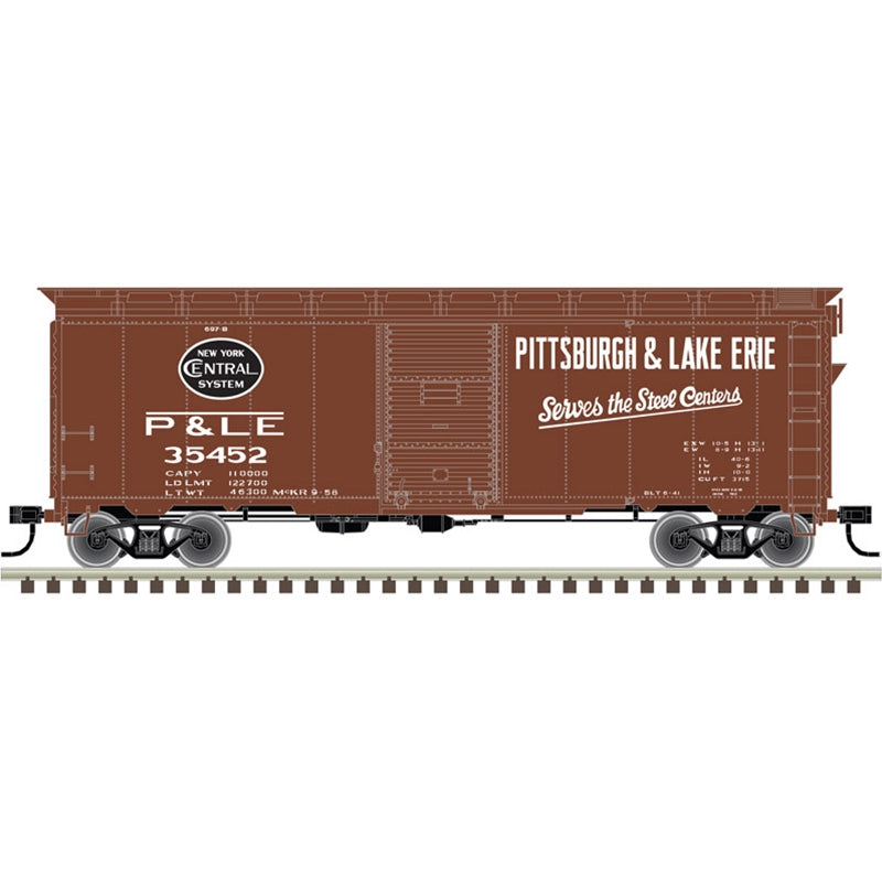 Atlas Trainman 20006250 Ho '37 40'Boxcar Kit P&Le 35452