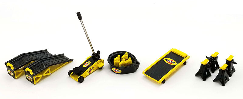 Gmp 18968 1/18 Scale Pennzoil - Shop Tool Set #2 Includes: Floor