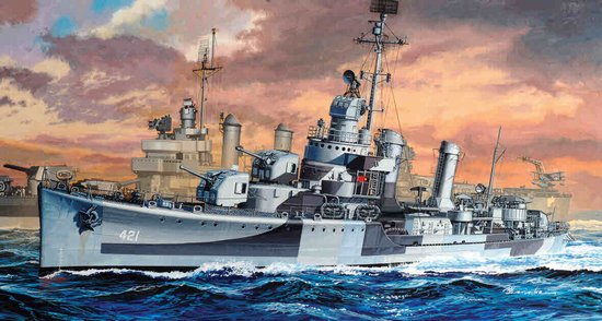 Dragon Models 1032 1/350 USS Benson DD421 Destroyer 1945 (Re-Issue)