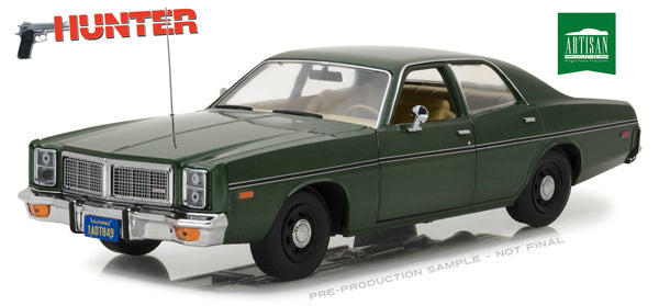 Greenlight 19045 1/18 Scale 1977 Dodge Monaco - Hunter TV Series 1984-91