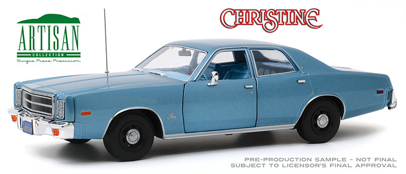 Greenlight 19082 1/18 Scale Detective Rudolph Junkins' 1977 Plymouth Fury