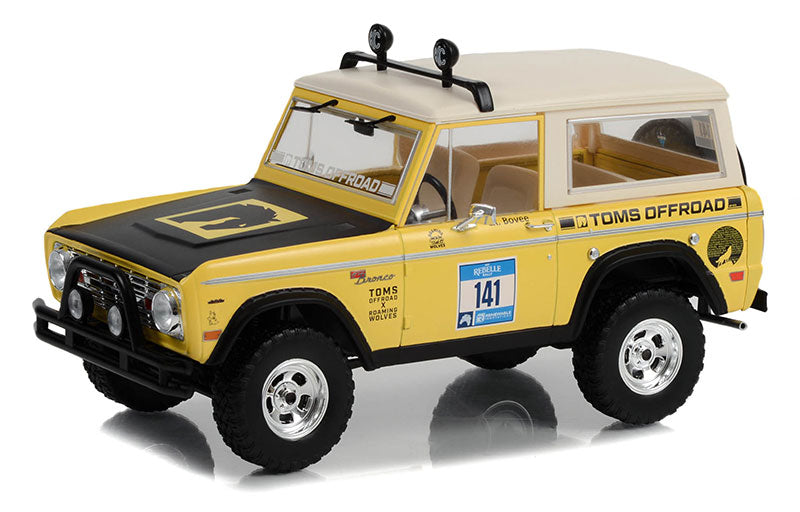 Greenlight 19131 1/18 Scale #141 Rebelle Rally - 1969 Ford Bronco