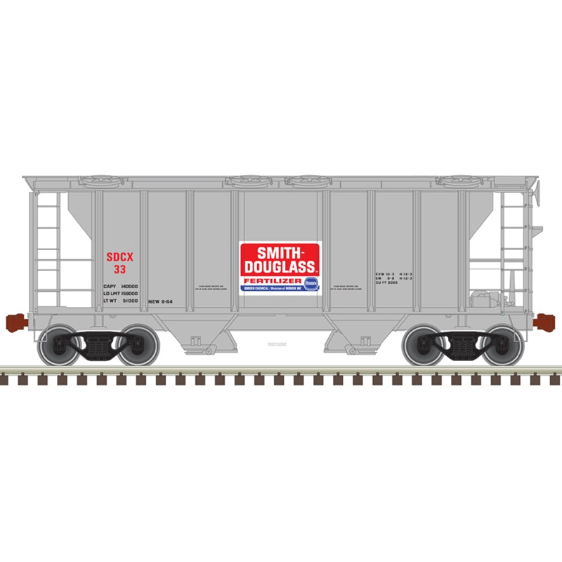 Atlas Trainman 50005901 N Ps-2 Cvd Hopper Sdcx 32