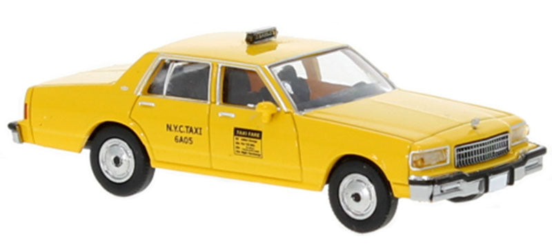 Brekina 19702 1/87 Scale New York Taxi - 1987 Chevrolet Caprice high