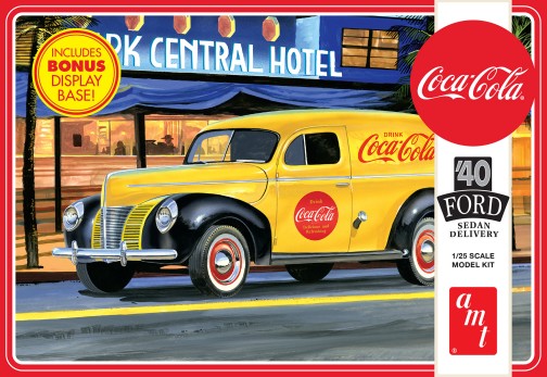 AMT Models 1161 1/25 Coca-Cola 1940 Ford Sedan Delivery Van