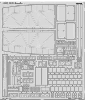 Eduard 32336 1/32 Aircraft- B17G Bomb Bay for HKM (D)