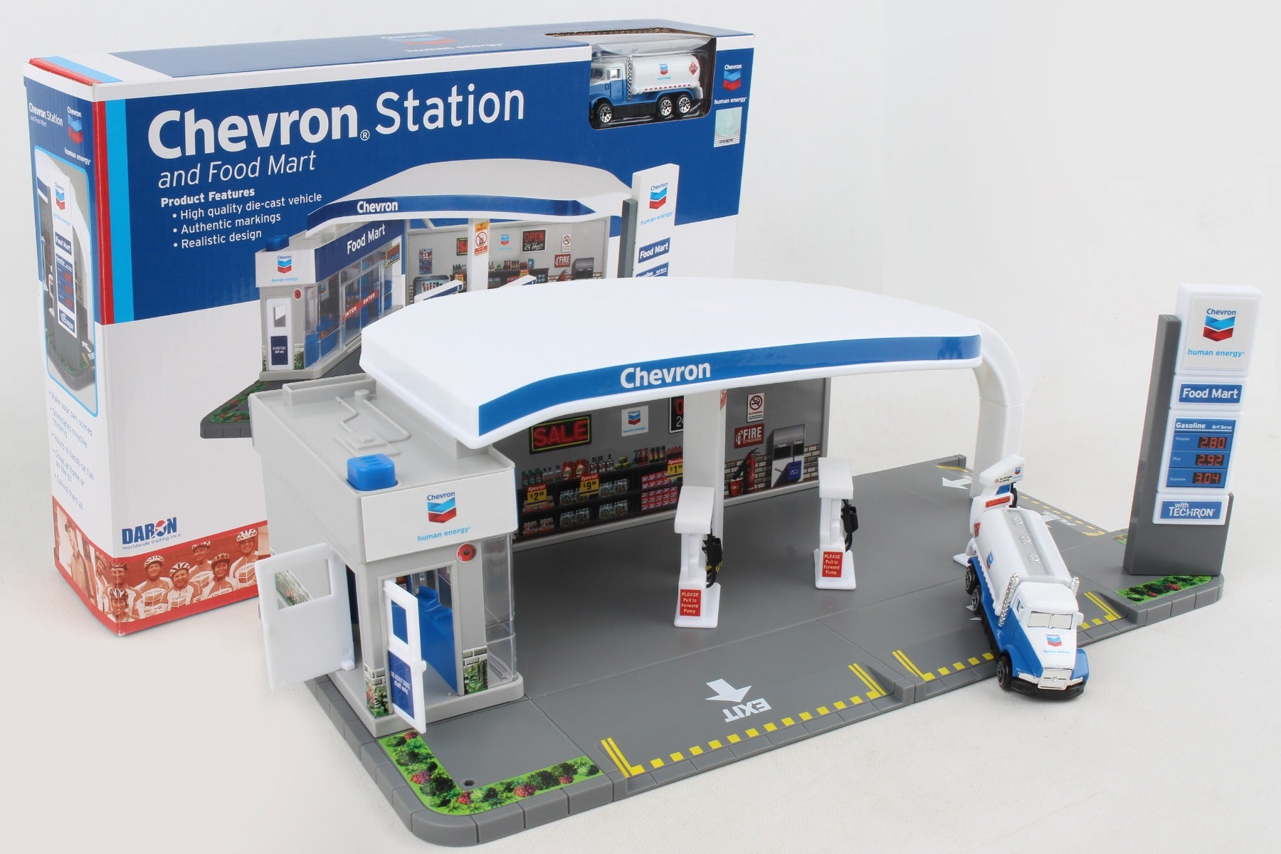 Daron Chevron RT187215 Chevron Gas Station