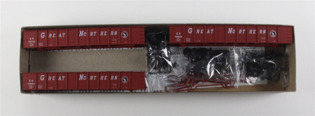 Accurail 37504 Ho 41'Steel Gondola Gn 3#Set
